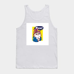 Meow, Yes I can Tank Top